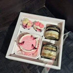 Premium Festive Gift Box with Cakes, Brownies & Chocolates